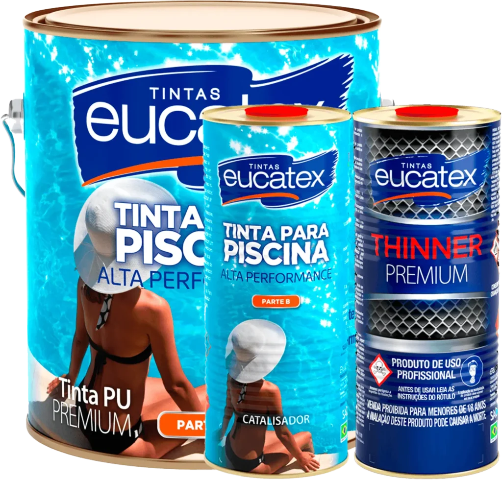 Eucatex Kit Piscina Azul Conjunto
