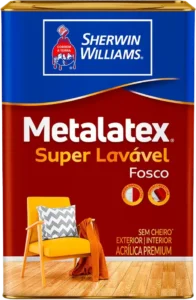 Metalatex Acrilico Fosco Branco 18L