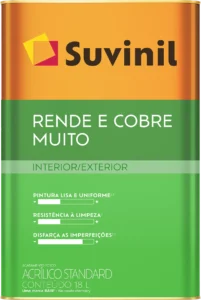 Suvinil Acrílico Fosco Rende e Cobre Muito 18L