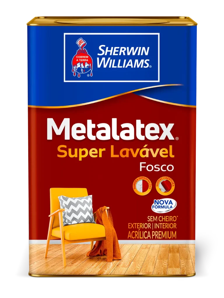 Metalatex Acrílico Fosco (Cor: Branco Neve e Gelo) Lata 18L