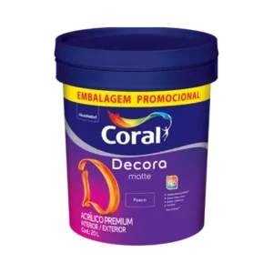 Imagem - Acrílico Fosco Decora Coral (Branco) - Balde 20L - Rio do Pincel